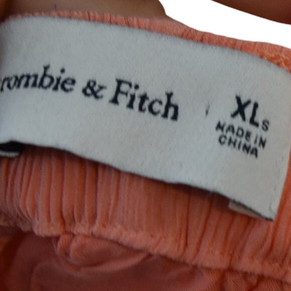 Abercrombie & Fitch Crinkled Gauze Wide Leg Pants XL Resort Flowy Hippie - Picture 8 of 9